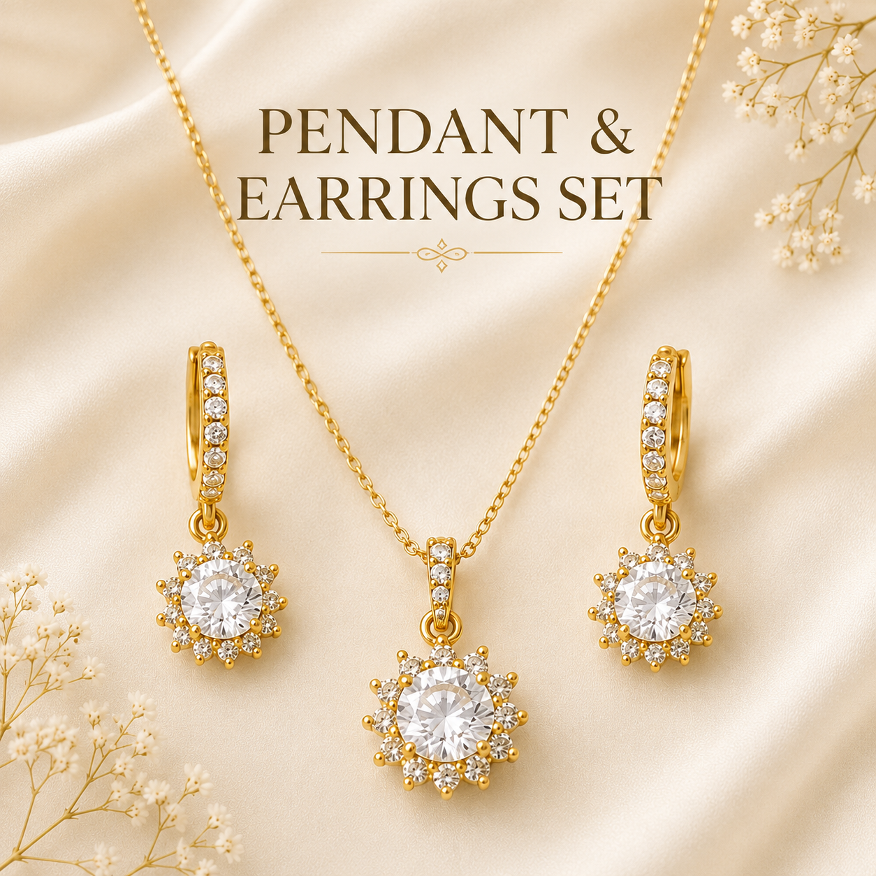 PENDANT & EARRINGS SET