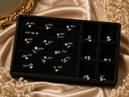 Pick Any 5 Adjustable Rings – Mix & Match Deal