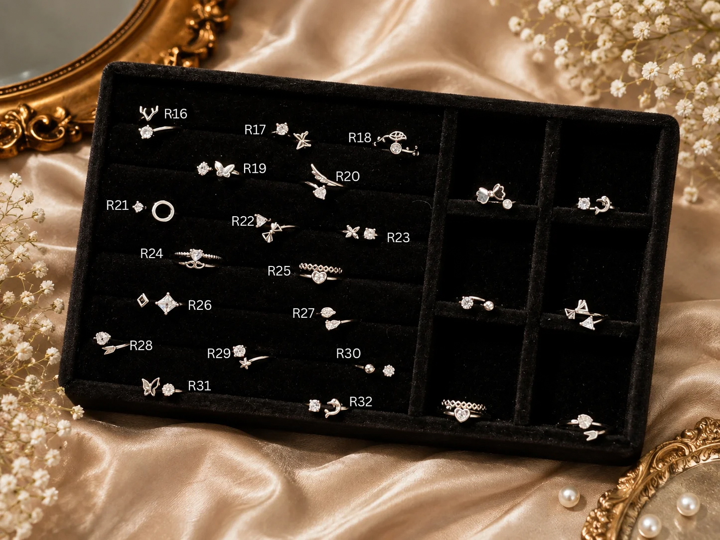 Pick Any 5 Adjustable Rings – Mix & Match Deal